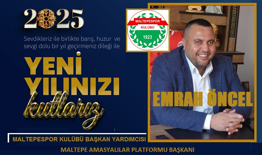 EMRAH ÖNCEL YENİ YIL KUTLAMASI